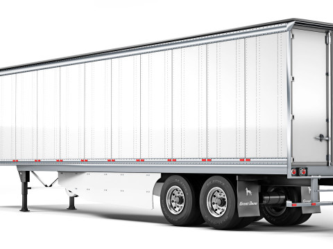 Great Dane Champion CS1 Dry Van Trailer 2024 3D 모델