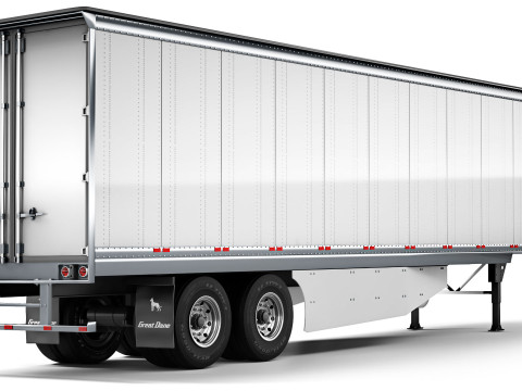 Great Dane Champion CS1 Dry Van Trailer 2024 3D 모델