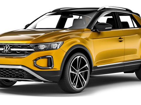 Volkswagen T-Roc 2022 3D Model
