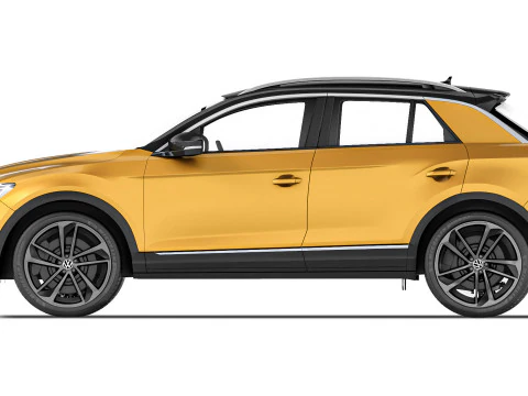 Volkswagen T-Roc 2022 3D Model