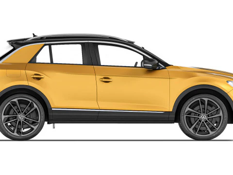 Volkswagen T-Roc 2022 3D Model