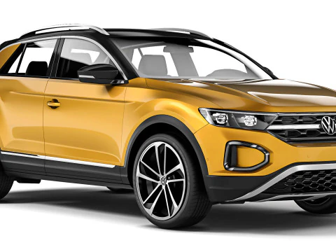 Volkswagen T-Roc 2022 3D Model
