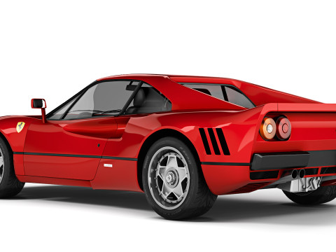 Ferrari 288 GTO 1984 3D Model