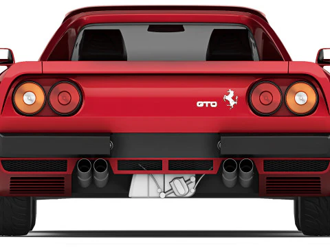 Ferrari 288 GTO 1984 3D Model