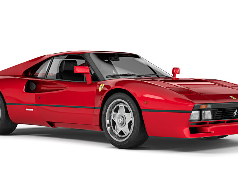 Ferrari 288 GTO 1984 3D Model