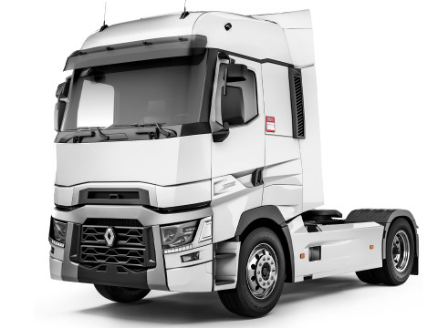Renault T520 42 2018 3D Model