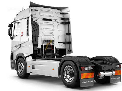 Renault T520 42 2018 3D Model
