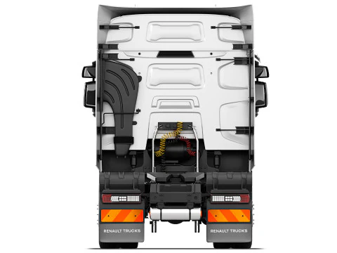 Renault T520 42 2018 3D Model