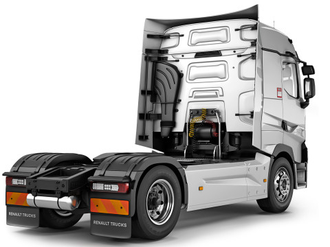 Renault T520 42 2018 3Dモデル