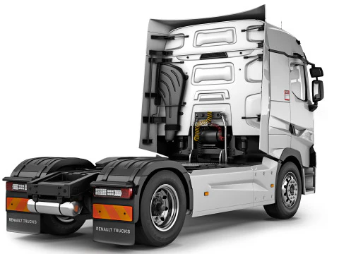 Renault T520 42 2018 3D Model
