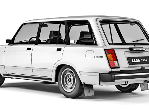 VAZ Lada 2104 1984 3D Модель