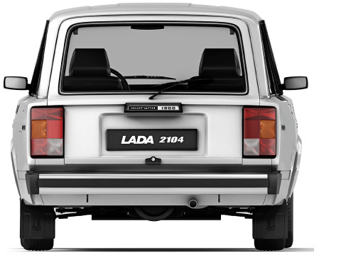 VAZ Lada 2104 1984 3D Модель