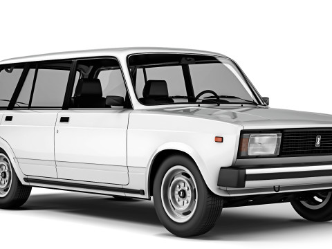 VAZ Lada 2104 1984 3D Модель