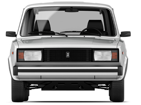 VAZ Lada 2104 1984 3D Модель