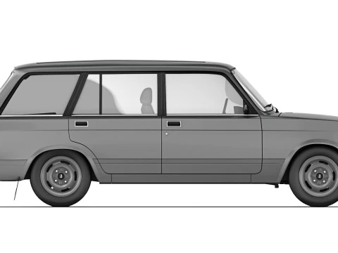 VAZ Lada 21041 2006 Modelo 3D