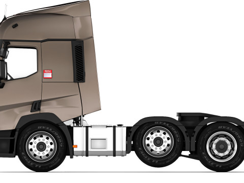Renault T460 6x2 2015 3D-Modell
