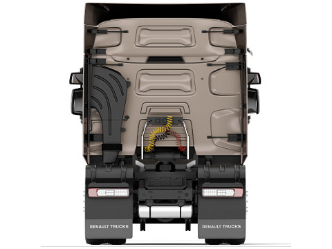 Renault T460 6x2 2015 3D-Modell