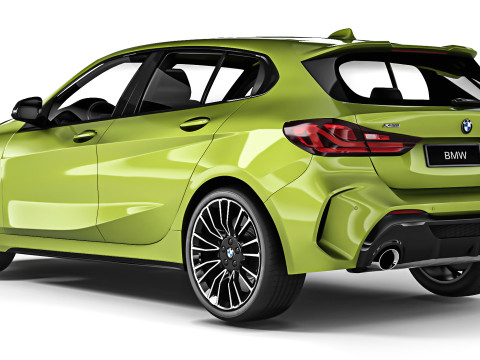 Hatchback M135i 2020 3D मॉडल