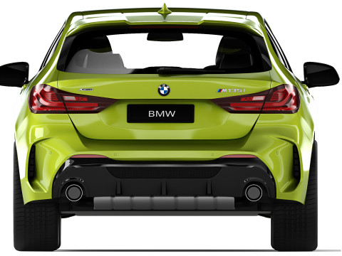 Hatchback M135i 2020 3D मॉडल