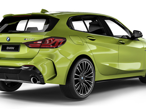 Hatchback M135i 2020 3D मॉडल