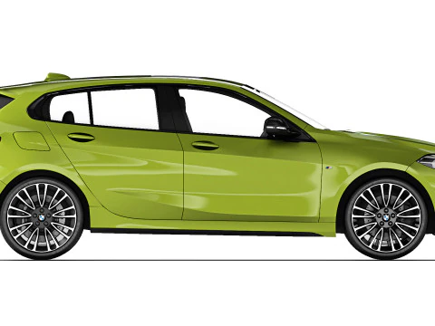 Hatchback M135i 2020 3D Model