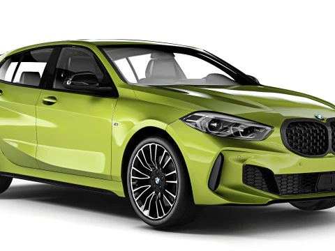 Hatchback M135i 2020 3D Model