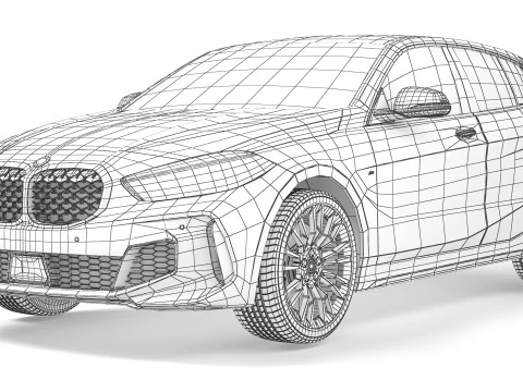 Hatchback M135i 2020 3D Model