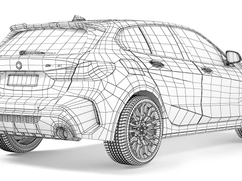 Hatchback M135i 2020 3D Model