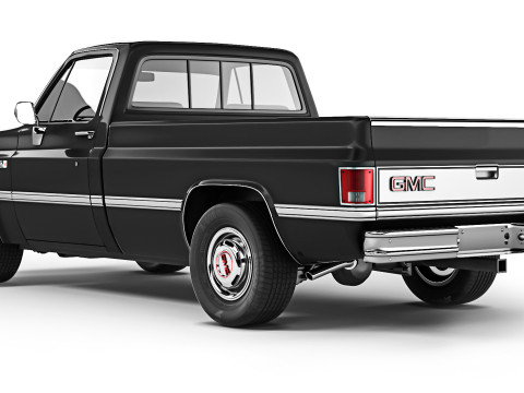 GMC Sierra 1500 1985 3D Модель