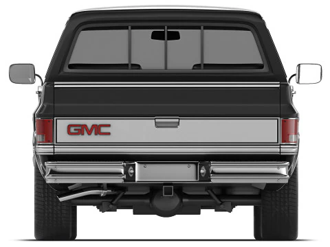 GMC Sierra 1500 1985 3D Model