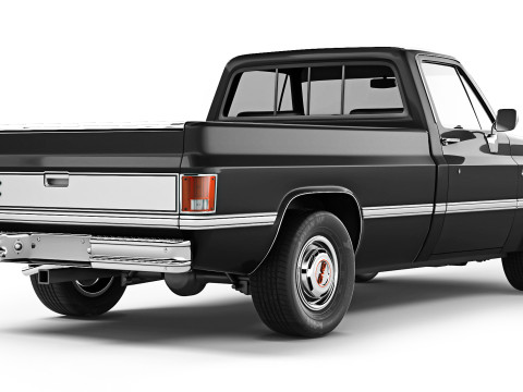 GMC Sierra 1500 1985 3D Модель