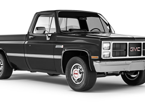 GMC Sierra 1500 1985 3D Модель