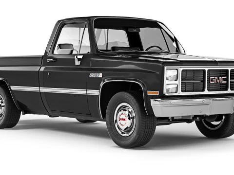 GMC Sierra 1500 1985 3D Model