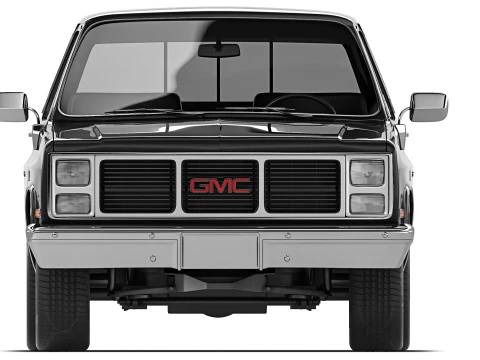 GMC Sierra 1500 1985 3D Model