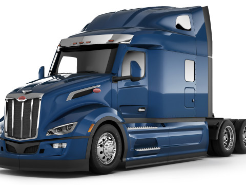 Peterbilt 579 Ultraloft 2025 3D Model