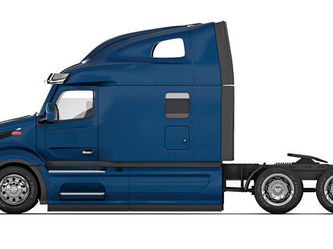 Peterbilt 579 Ultraloft 2025 Modello 3D