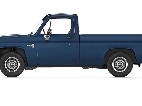 Chevrolet C10 Silverado 1982 3D-Modell