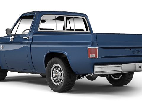 Chevrolet C10 Silverado 1982 3D-Modell