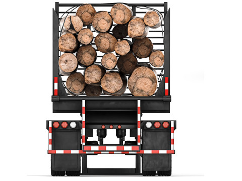 McLendon log 42 Trailer 2023 Modello 3D
