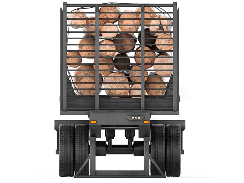 McLendon log 42 Trailer 2023 3D Model