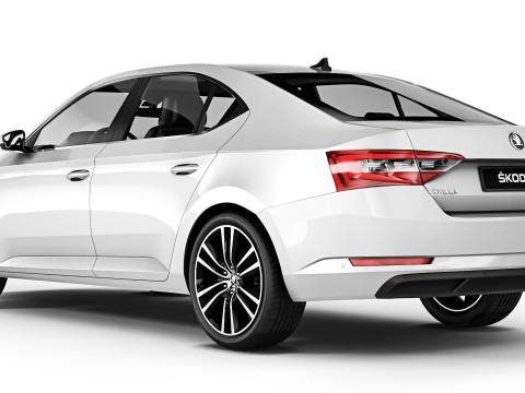 Skoda Superb 2018 Modèle 3D