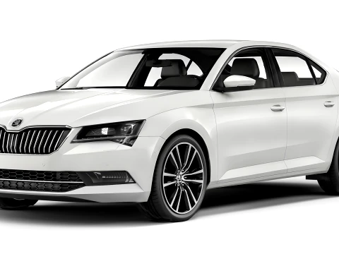 Skoda Superb 2018 3D Model