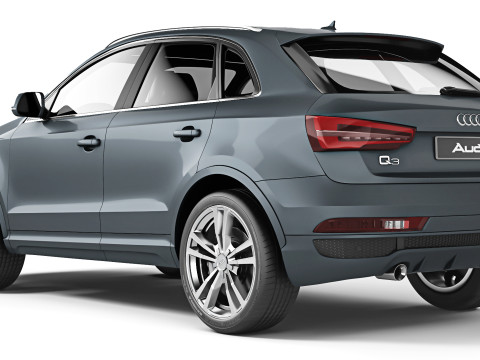Audi Q3 TFSI 2015 3D Model