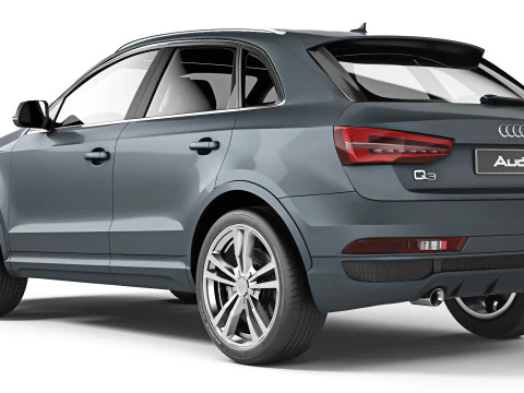 Audi Q3 TFSI 2015 3D Model