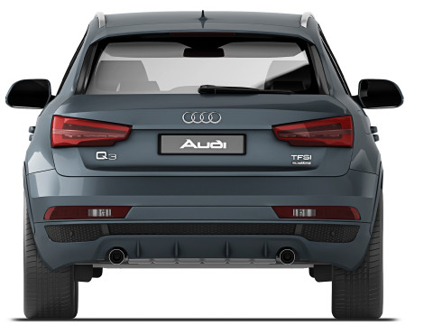 Audi Q3 TFSI 2015 3D Model