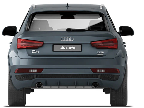 Audi Q3 TFSI 2015 3D Model
