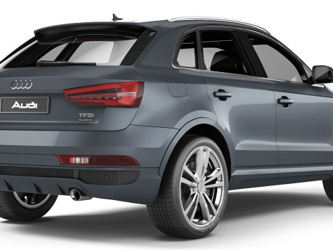 Audi Q3 TFSI 2015 3D Model