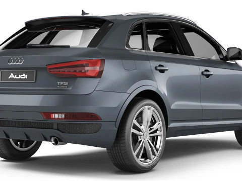 Audi Q3 TFSI 2015 3D Model