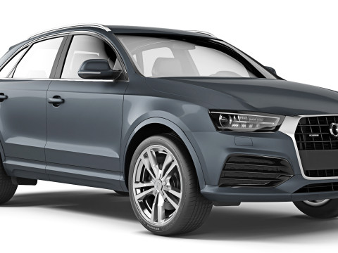 Audi Q3 TFSI 2015 3D Model