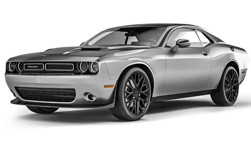 Dodge Challenger SXT 2015 3D Model .c4d .max .obj .3ds .fbx .stl .blend 